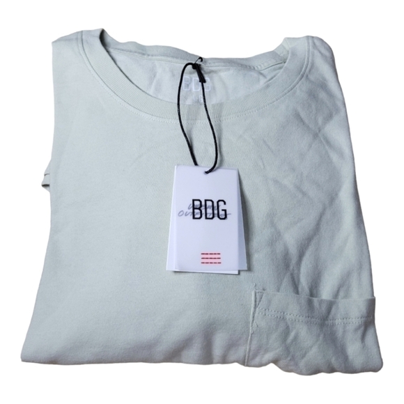 BDG Urban Outfitters Chartreuse Tee Large - Picture 3 of 8